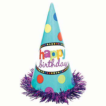 Boy Birthday Cone Hats