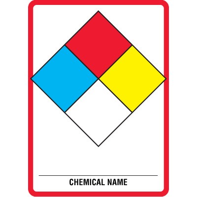 NFPA Diamond Panel Sign