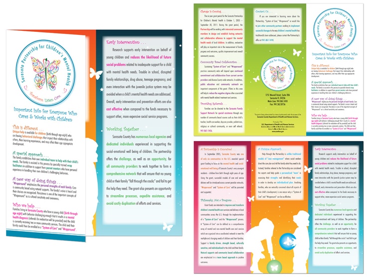 Logos, Children and Brochure design