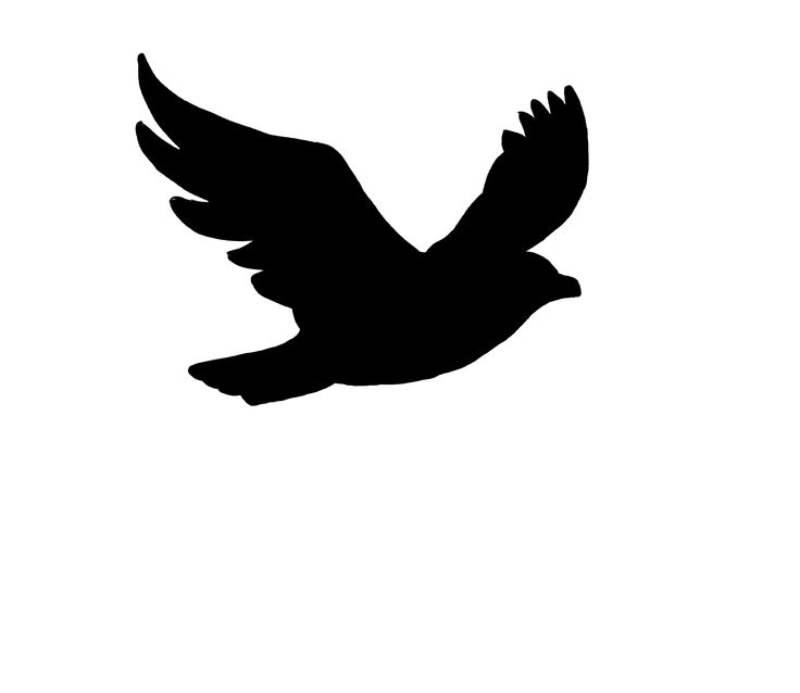 52+ Black Birds Flying Clipart