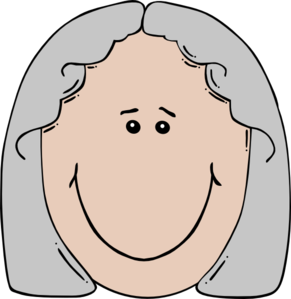 Old woman clip art