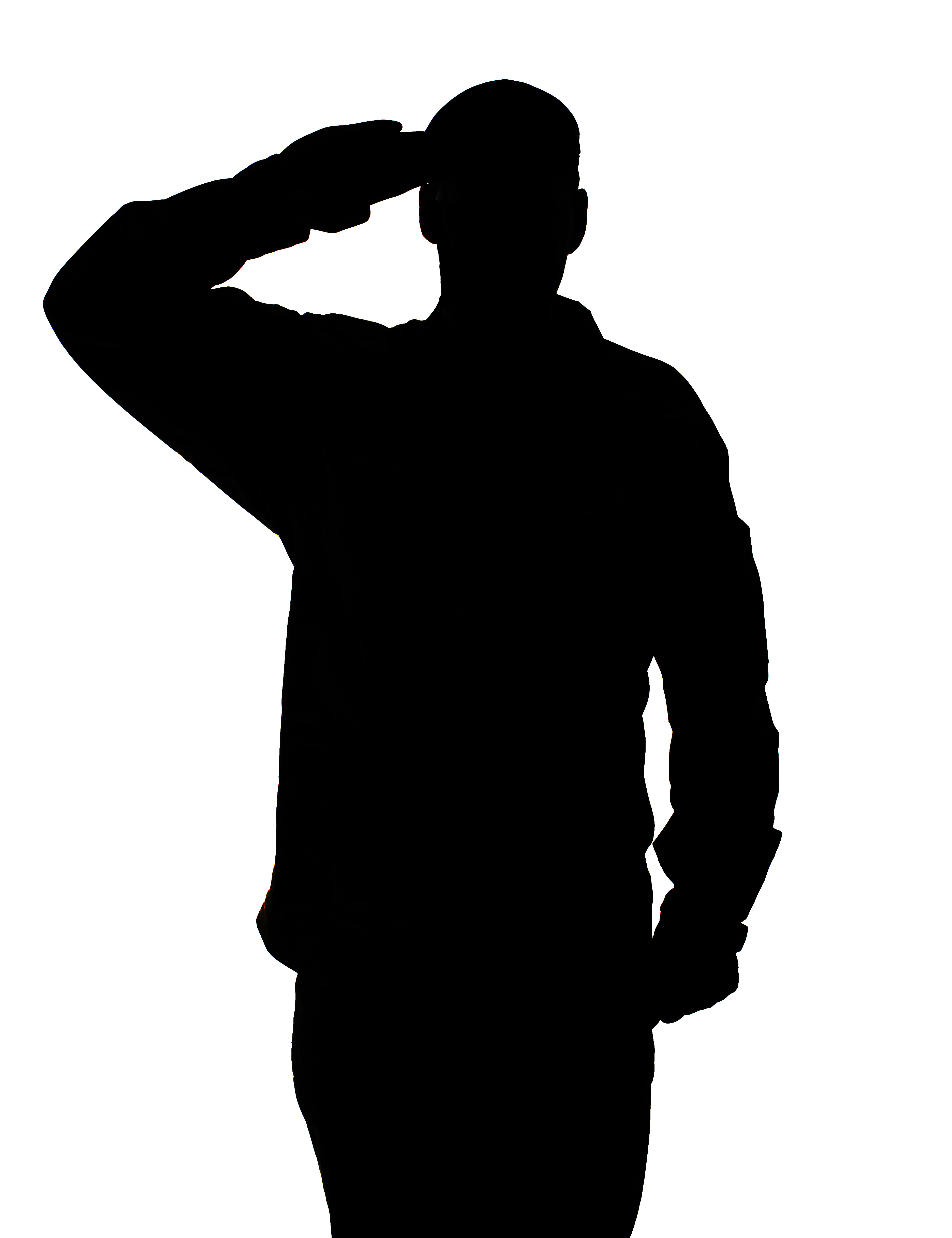 American Soldier Saluting Clipart