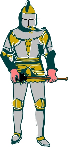 Knight clip art Free vector in Open office drawing svg ( .svg ...