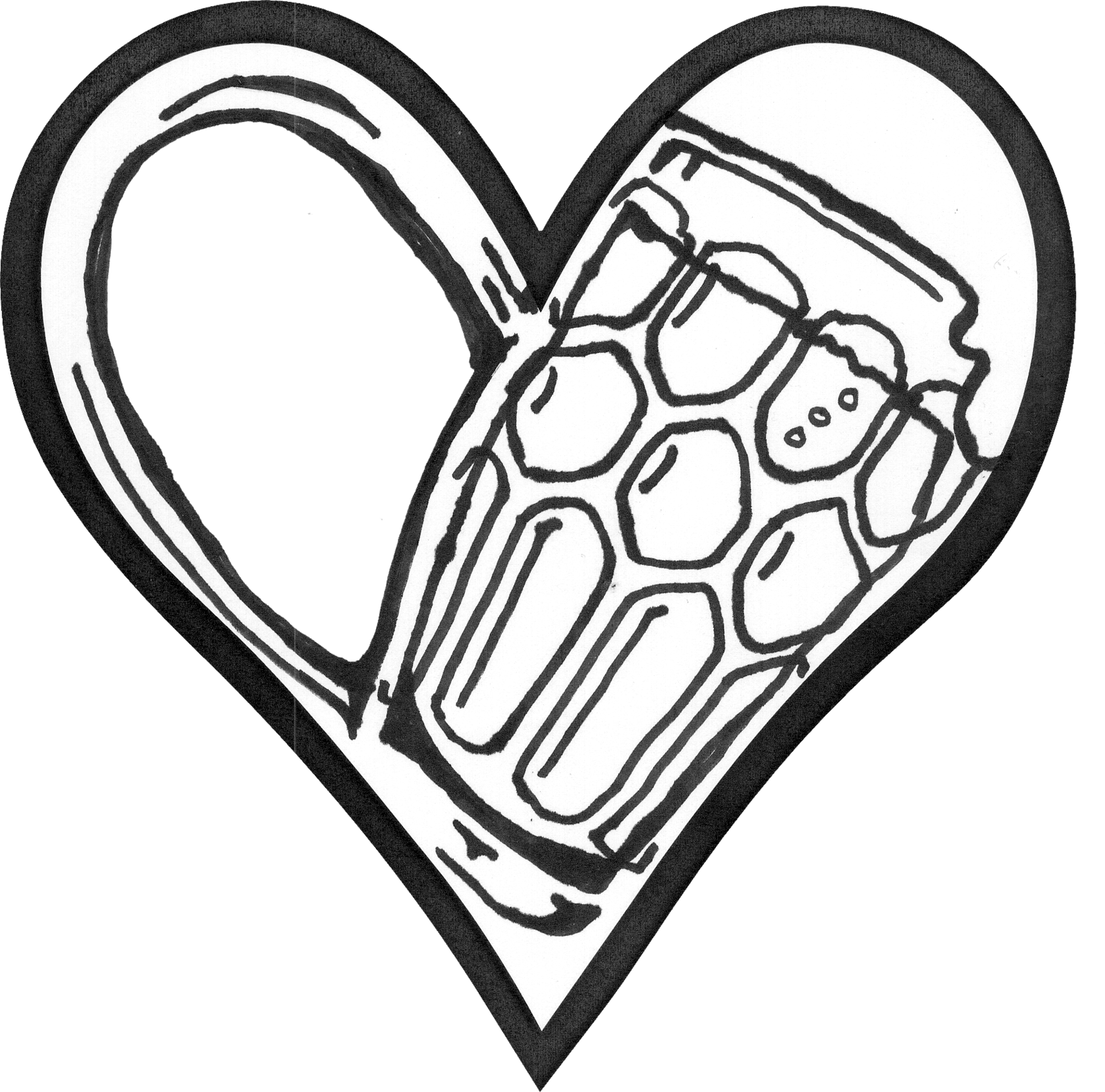 Hearts With Designs Clipart - Free to use Clip Art Resource