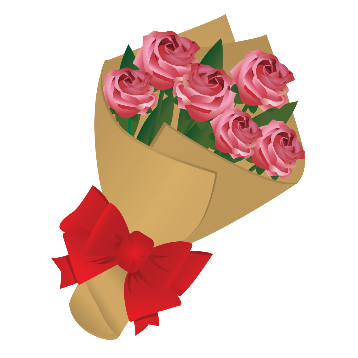 Mothers day flowers clipart