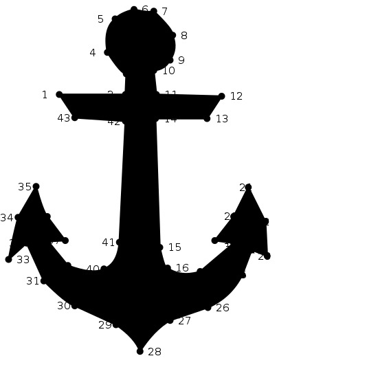 Fish Dot to Dot Drawing | Objects Connect the Dots Pictures for ...