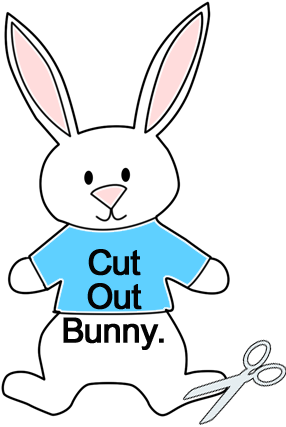 Images of Bunny Cut Out - Jefney