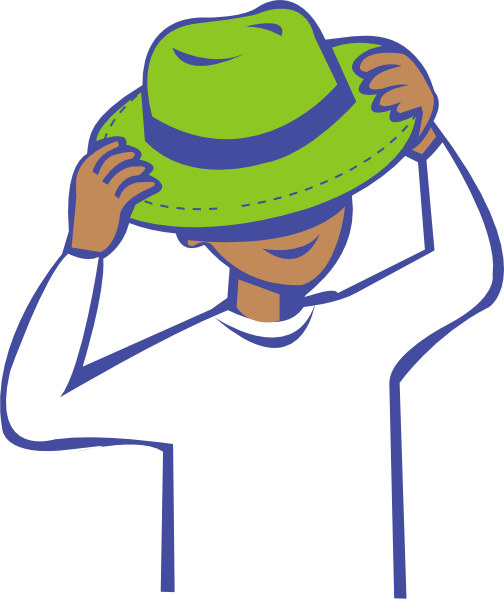 Put On The Hat - ClipArt Best
