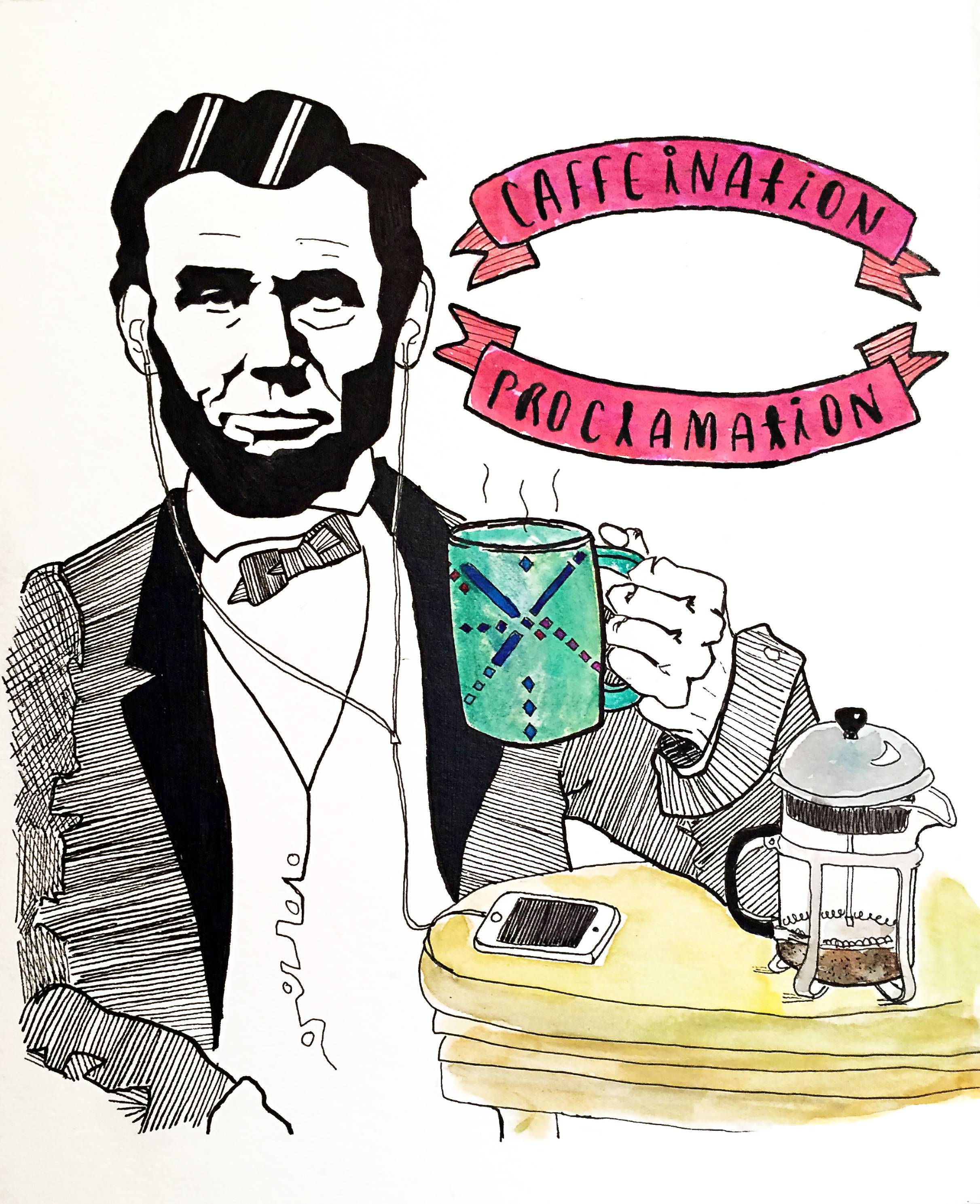 Abraham Lincoln Art + simplicity - GIRL LIKE THE SEA