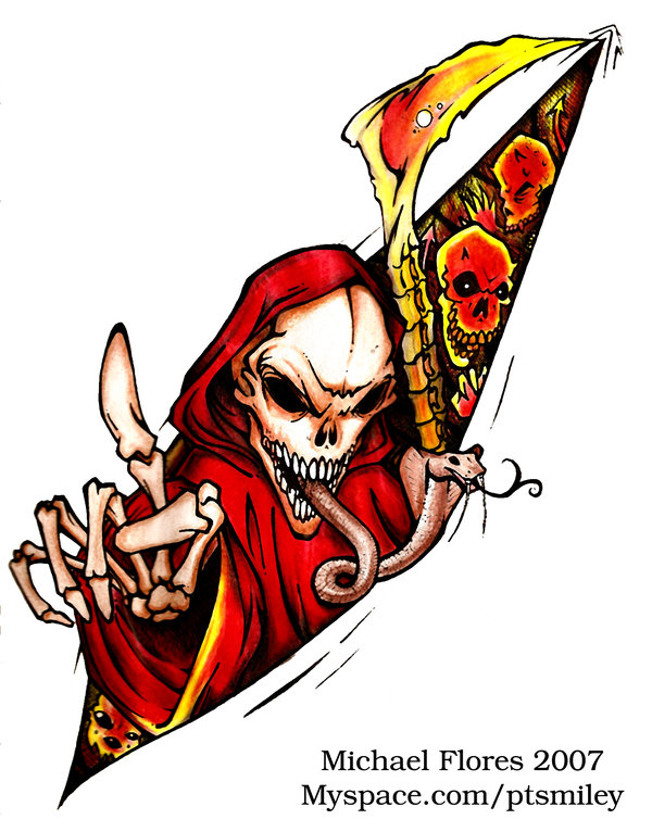 Grim Reaper Tattoo Images & Designs