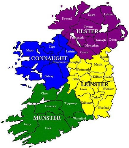 Ireland, Maps and Irish