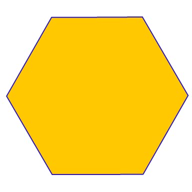 Hexagon Shape Clipart