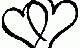 Purple Wedding Heart Clip Art - Free Clipart Images