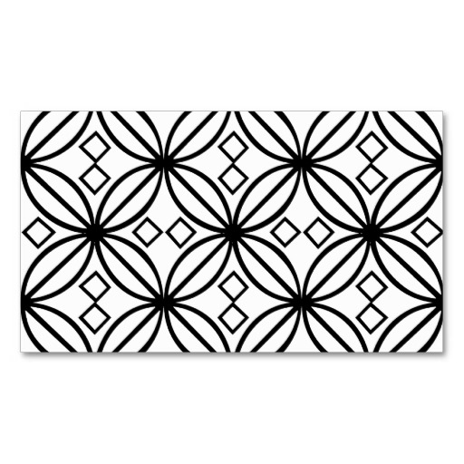 Flower Design Pattern Black And White - ClipArt Best