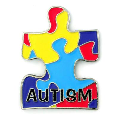 Autism Puzzle Pin | PuzzleWarehouse.com