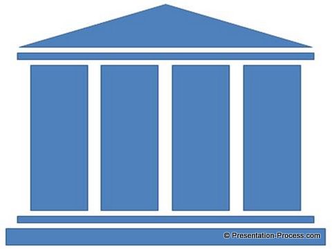 Four Pillars Clipart