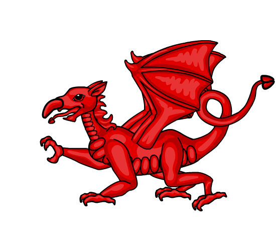 Welsh Dragon - Happy St. Davids Day