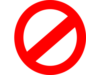 No Symbol clip art - vector clip art online, royalty free & public ...
