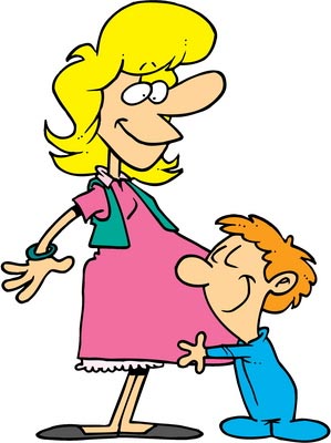 9 Weeks: Pregnant Belly Pictures [Photo Gallery] - Pregnancy Humor
