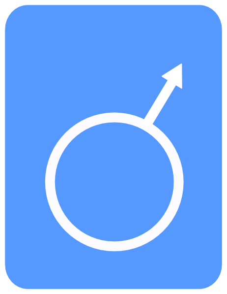 Men Male Symbol clip art - vector clip art online, royalty free ...
