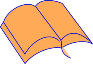 Orange Bible clip art - vector clip art online, royalty free ...