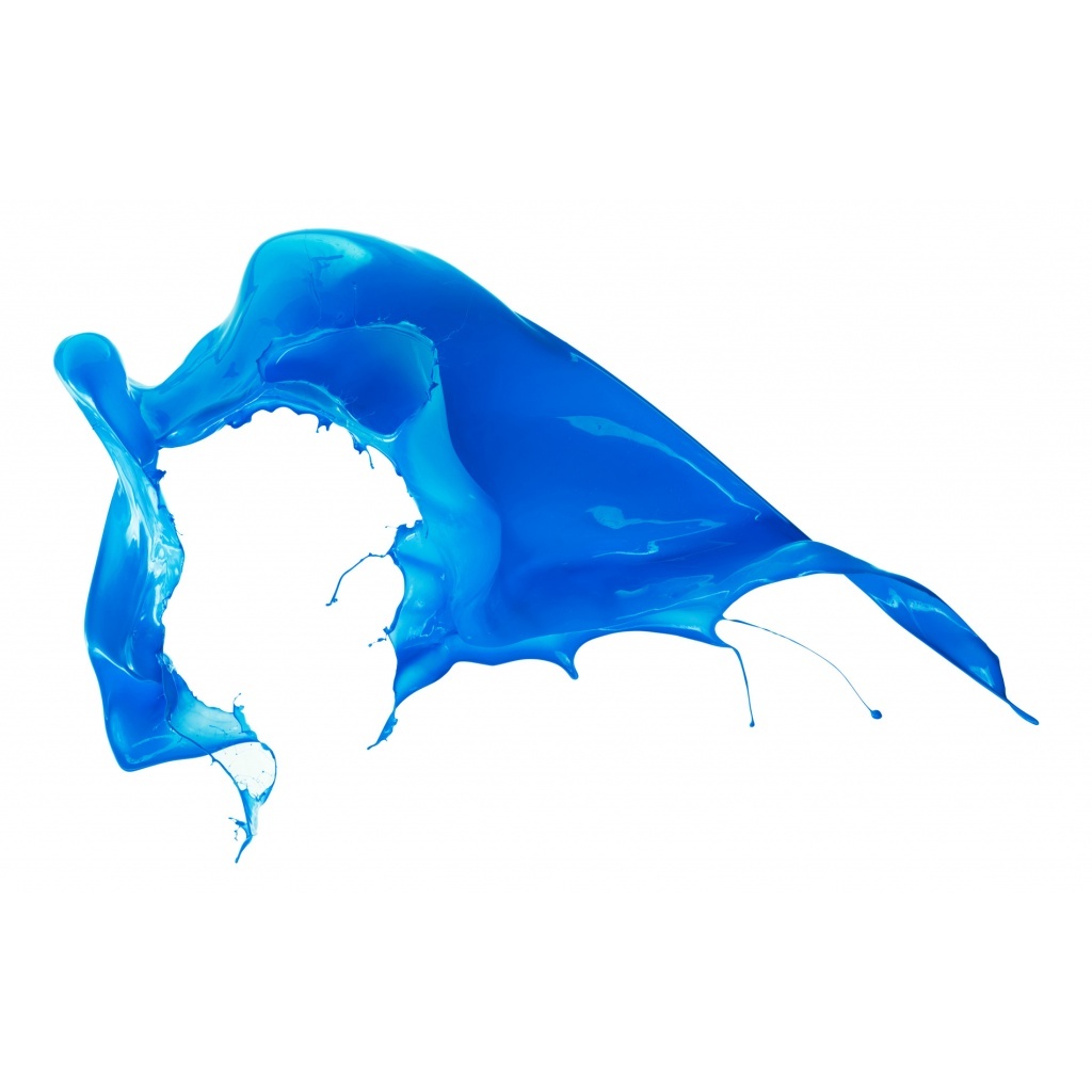 Blue Paint Splash iPad Wallpaper and iPad 2 Wallpaper ...