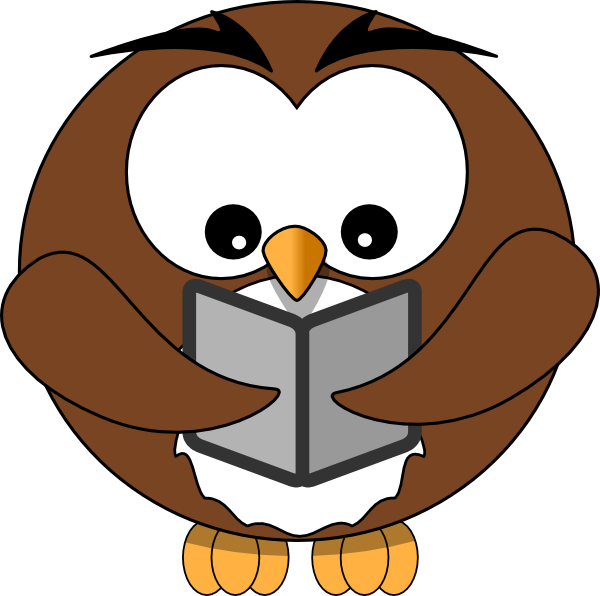 Owl And Book Clipart Etc