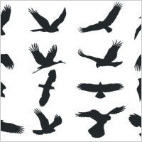 Bird silhouette vector art free Free vector for free download ...