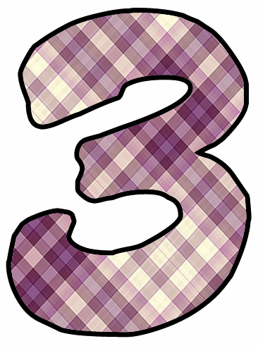 ArtbyJean - Paper Crafts: PLAID ALPHABET AND NUMBER SET - Set A18 ...