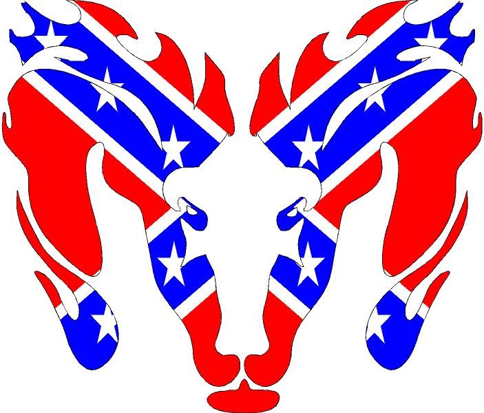 Rebel Flag Dodge Emblems - ClipArt Best