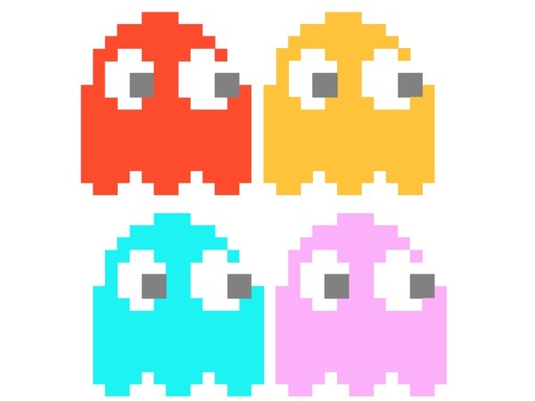 Pacman Ghost Images - ClipArt Best