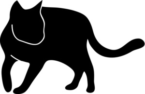 Cat Clipart Image - Silhouette of a Cat