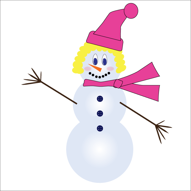 Snow Woman Clipart