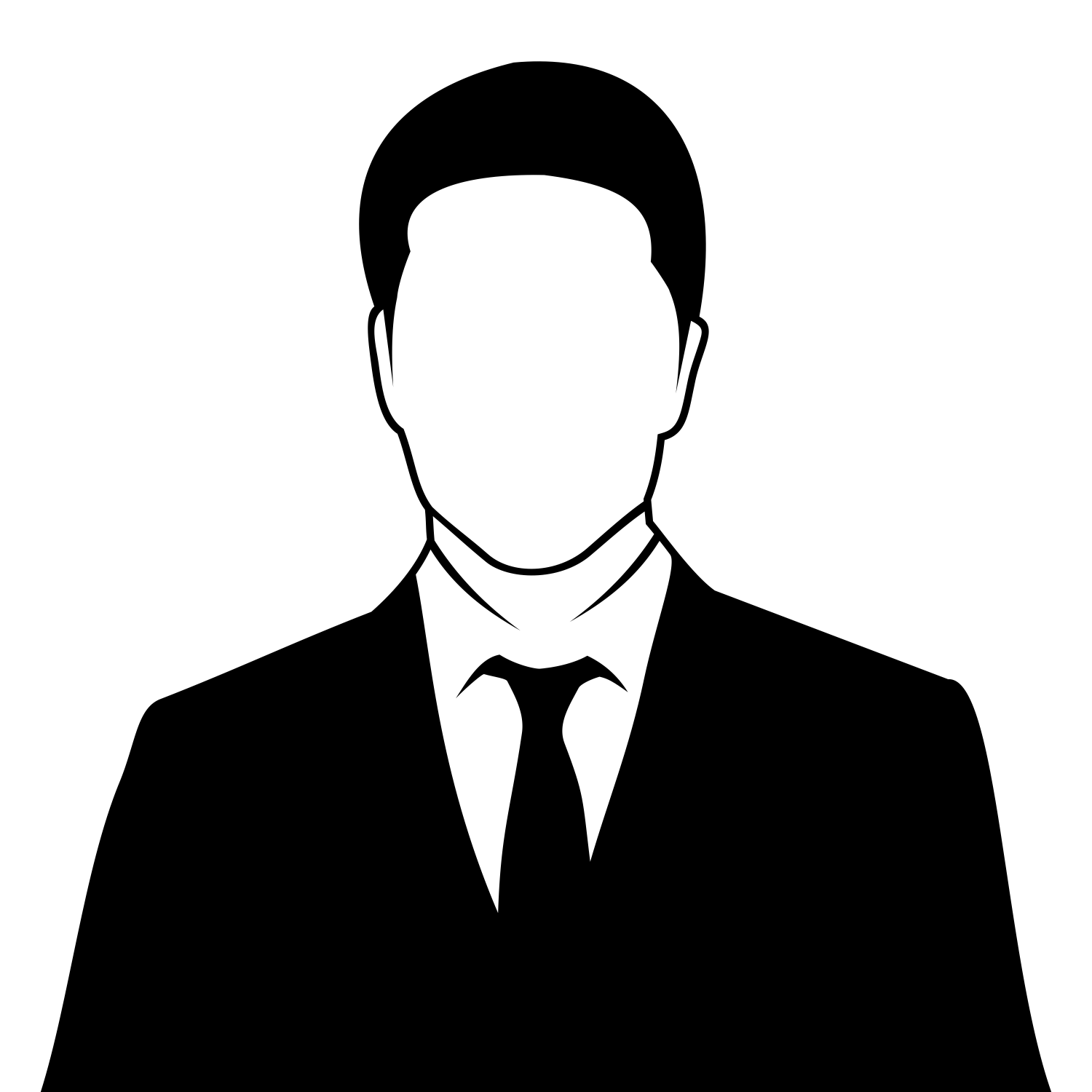 Vector for free use: Avatar man vector
