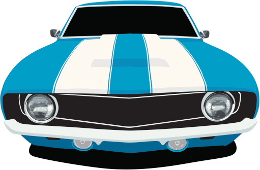 Drag Car Clip Art, Vector Images & Illustrations