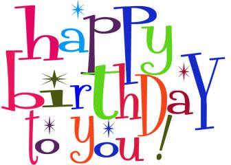 20 Free Cute Happy Birthday Clipart!