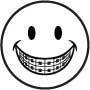 Smiley Faces With Braces And Glasses