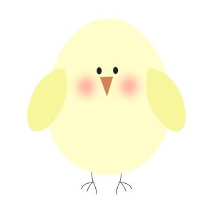 Easter Baby Chick Clip Art - Polyvore