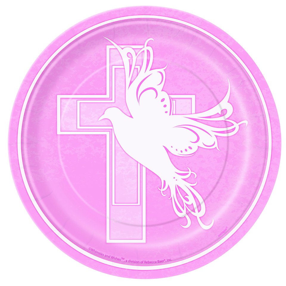 Girl Christening Clipart