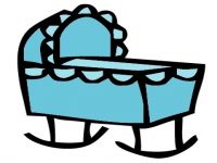Baby Crib Clipart
