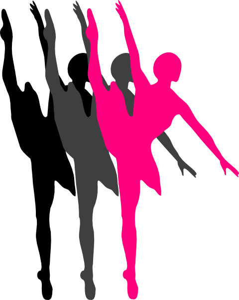 Ballet Shoes Silhouette - ClipArt Best