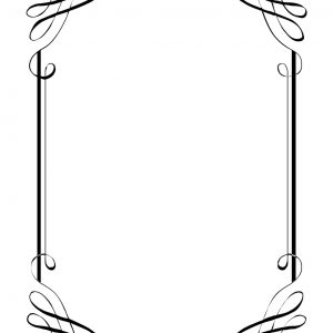 14 free portrait certificate border templates for wordFree ...