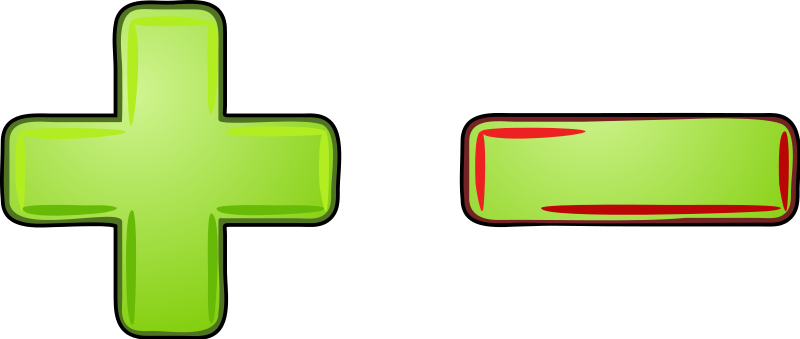 Subtraction Sign Clipart