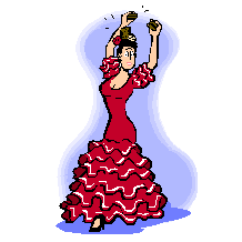 Spanish Dancing Clipart