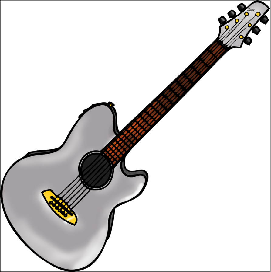 Best Photos of Guitar Line Drawing - Electric Guitar Outline Clip ...