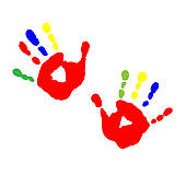 Preschool Handprint Clipart - Free Clipart Images