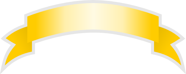 Blank Gold Ribbon Clip Art - vector clip art online ...