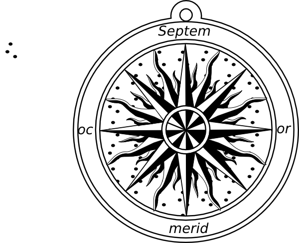 Rose Compass Art Clip | Free Download Clip Art | Free Clip Art ...