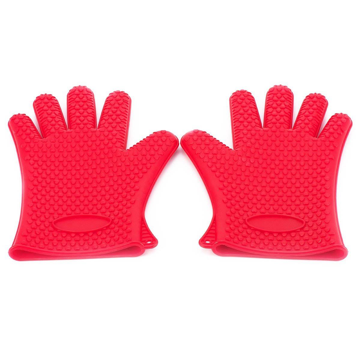 Amazon.com: Silicone Gloves, X-Chef Heat Resistant Oven Mitts BBQ ...
