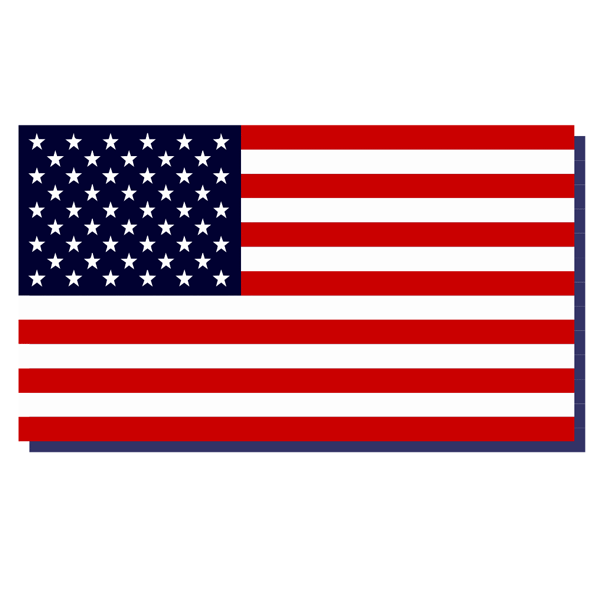 Patriotic American Clipart: God Bless America